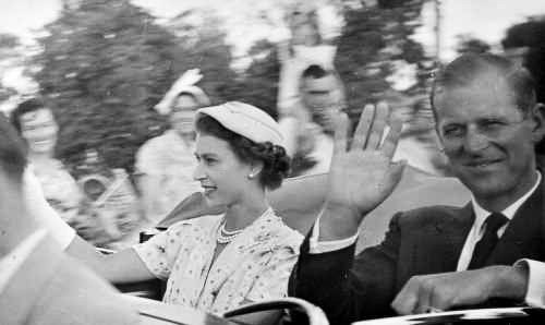 Королевский визит в Рокгемптон, 1954